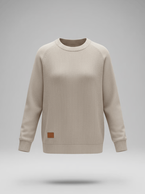 Women'S Autumn And Winter Round Neck Sweater